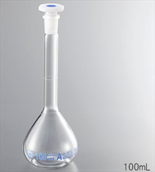 Bình thủy tinh định mức, nắp cắm nhựa 10mL AS ONE 3-6958-02